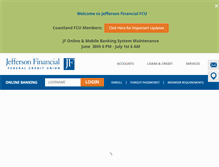 Tablet Screenshot of jeffersonfinancial.org